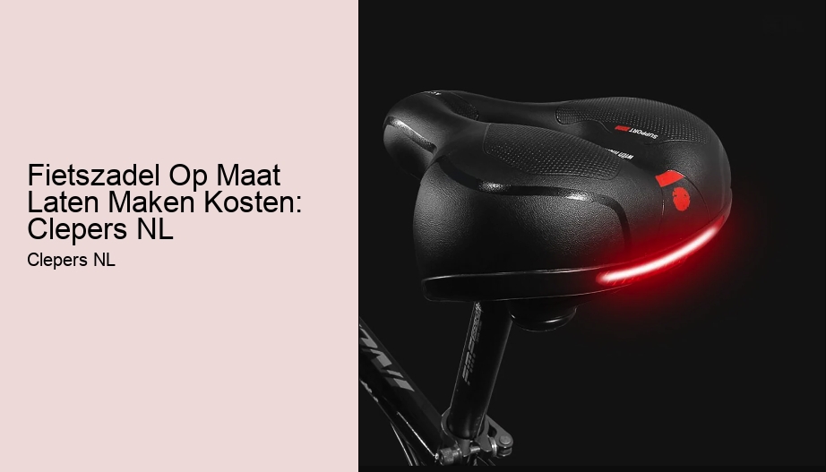 Fietszadel Op Maat Laten Maken Kosten: Clepers NL