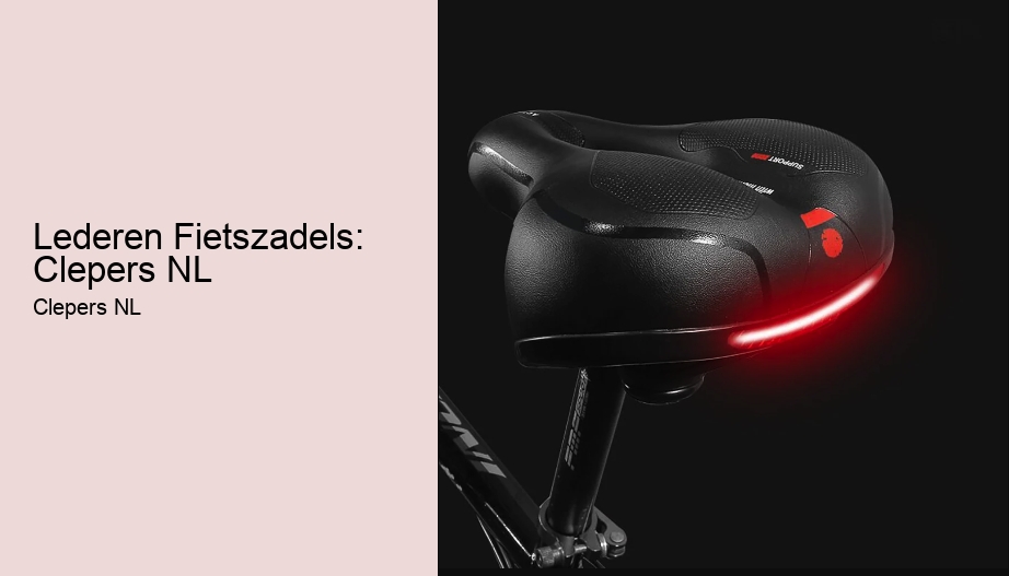 Lederen Fietszadels: Clepers NL