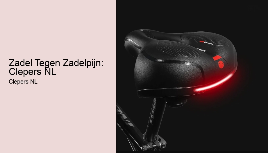 Zadel Tegen Zadelpijn: Clepers NL