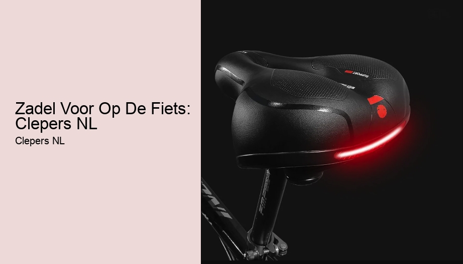 Zadel Voor Op De Fiets: Clepers NL