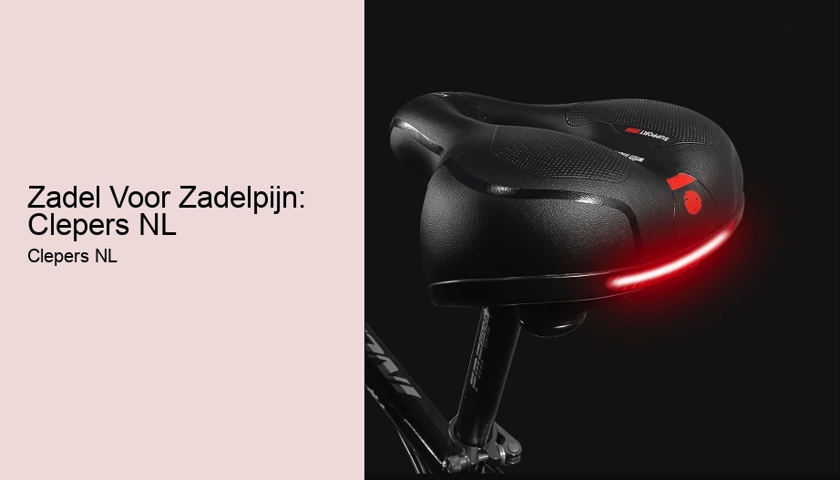 Zadel Voor Zadelpijn: Clepers NL