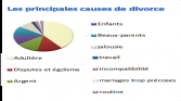 Les différentes causes de divorce