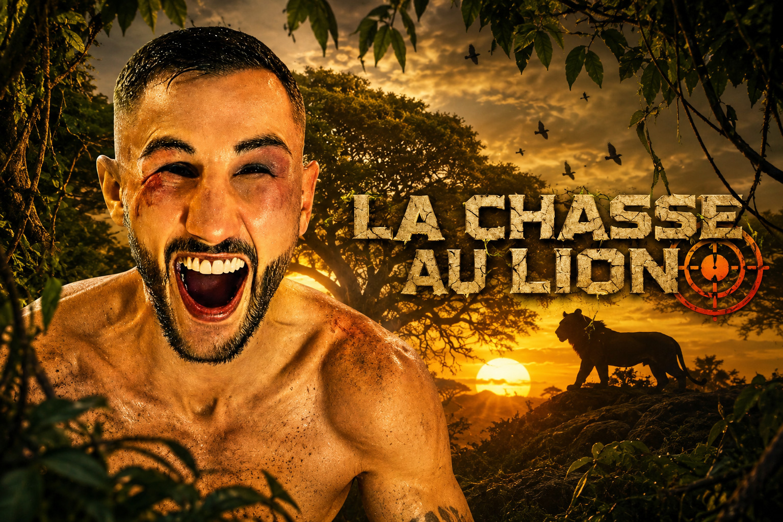 La chasse au Lion !