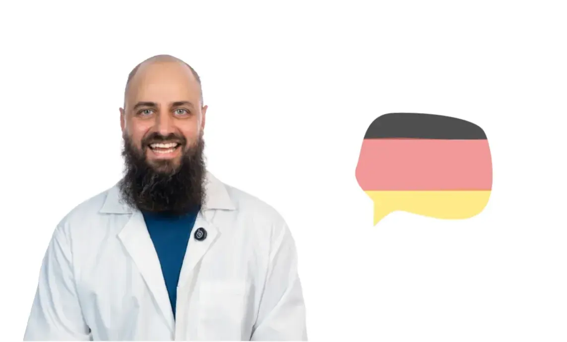 Idiomas: Gestión del turista alemán en la farmacia