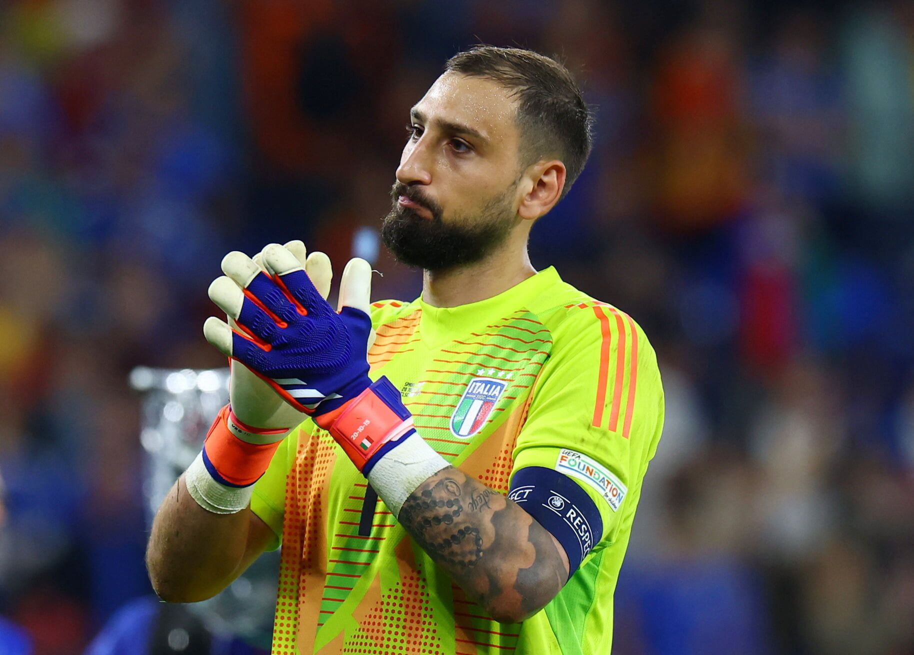 Gianluigi Donnarumma bukan solusi untuk Manchester United