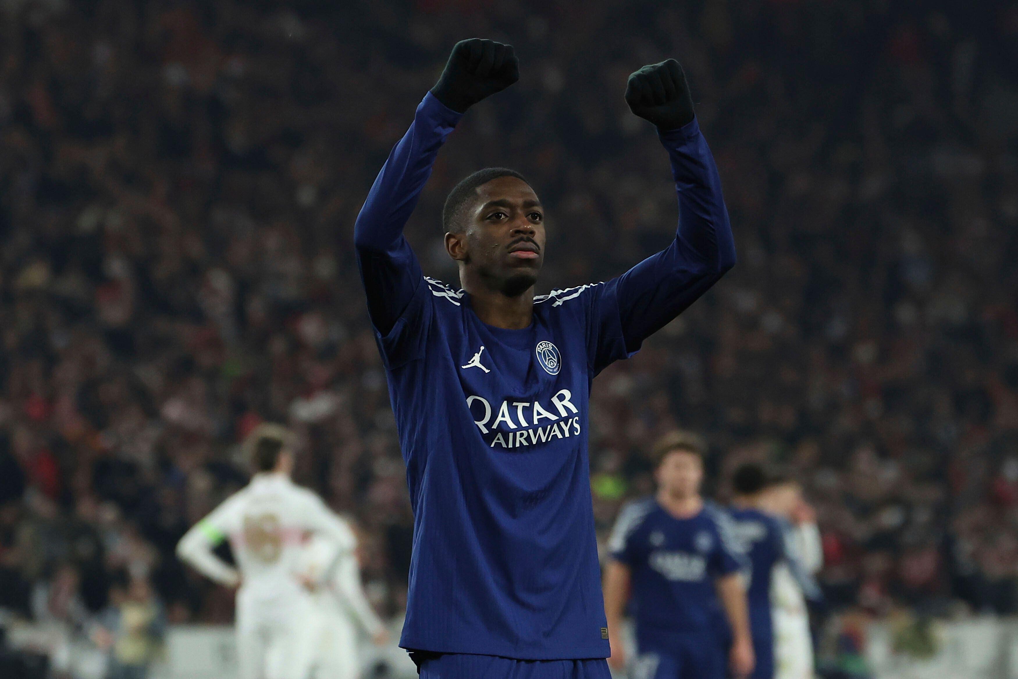 UCL Recap: Ousmane Dembélé on fire as PSG dominate Stuttgart (1-4)