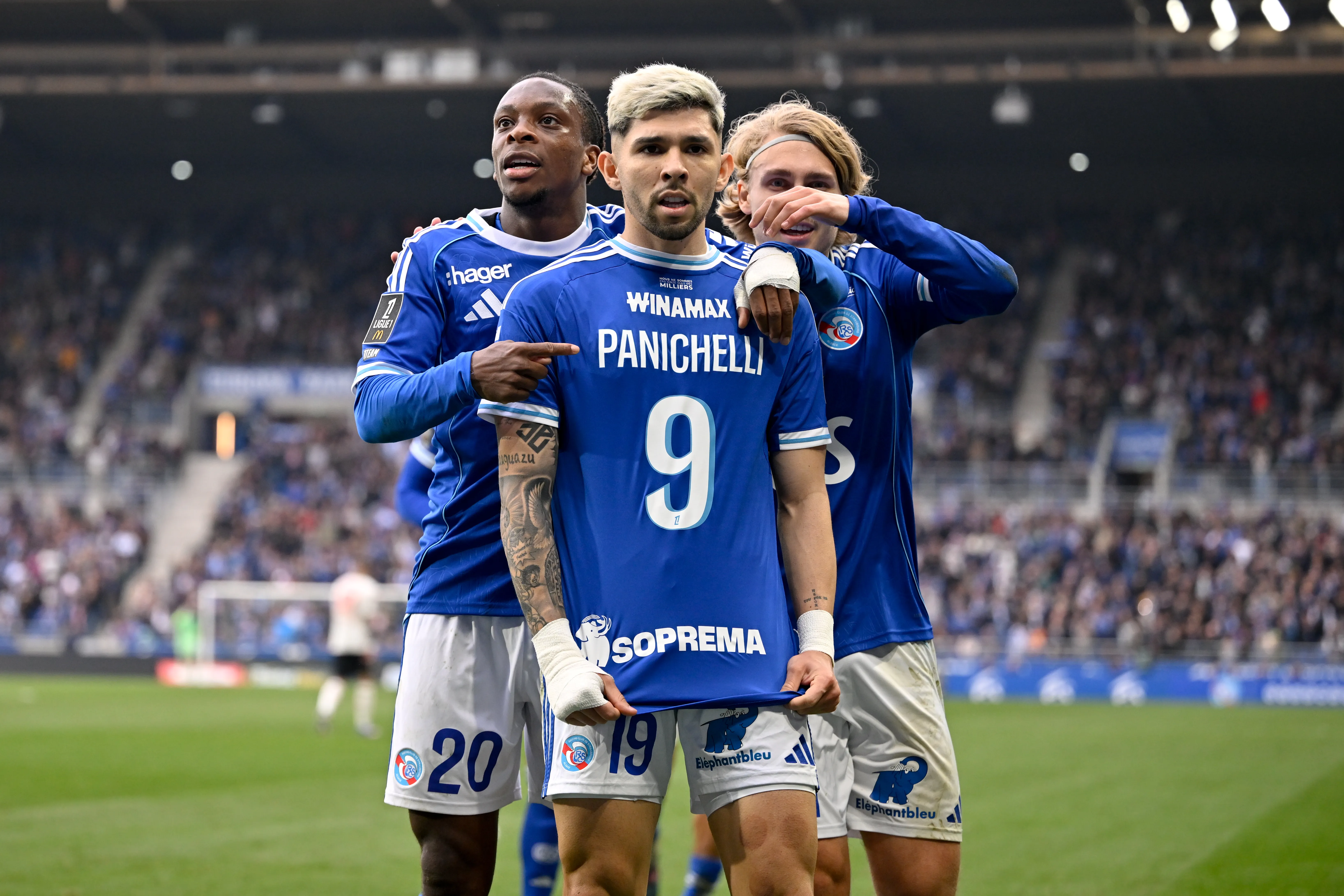 Strasbourg ease past Nice as Emegha makes long-awaited return