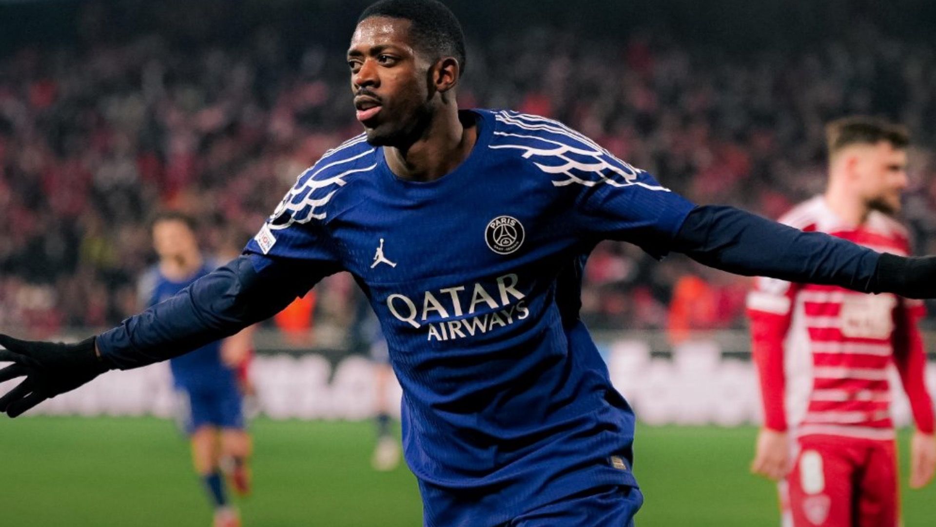 UCL Recap: Ousmane Dembélé Brace Helps PSG Edge Brest in First Leg Win