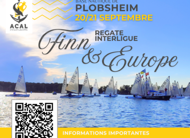 Affiche de la régate Finn et Europe