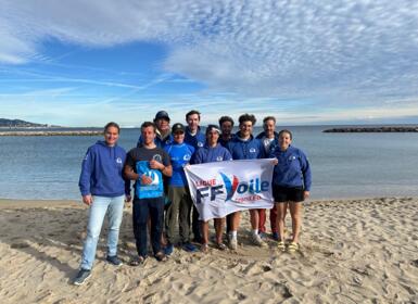 Délégation de l'ASG Voile au Championnat du Monde Raceboard 2025