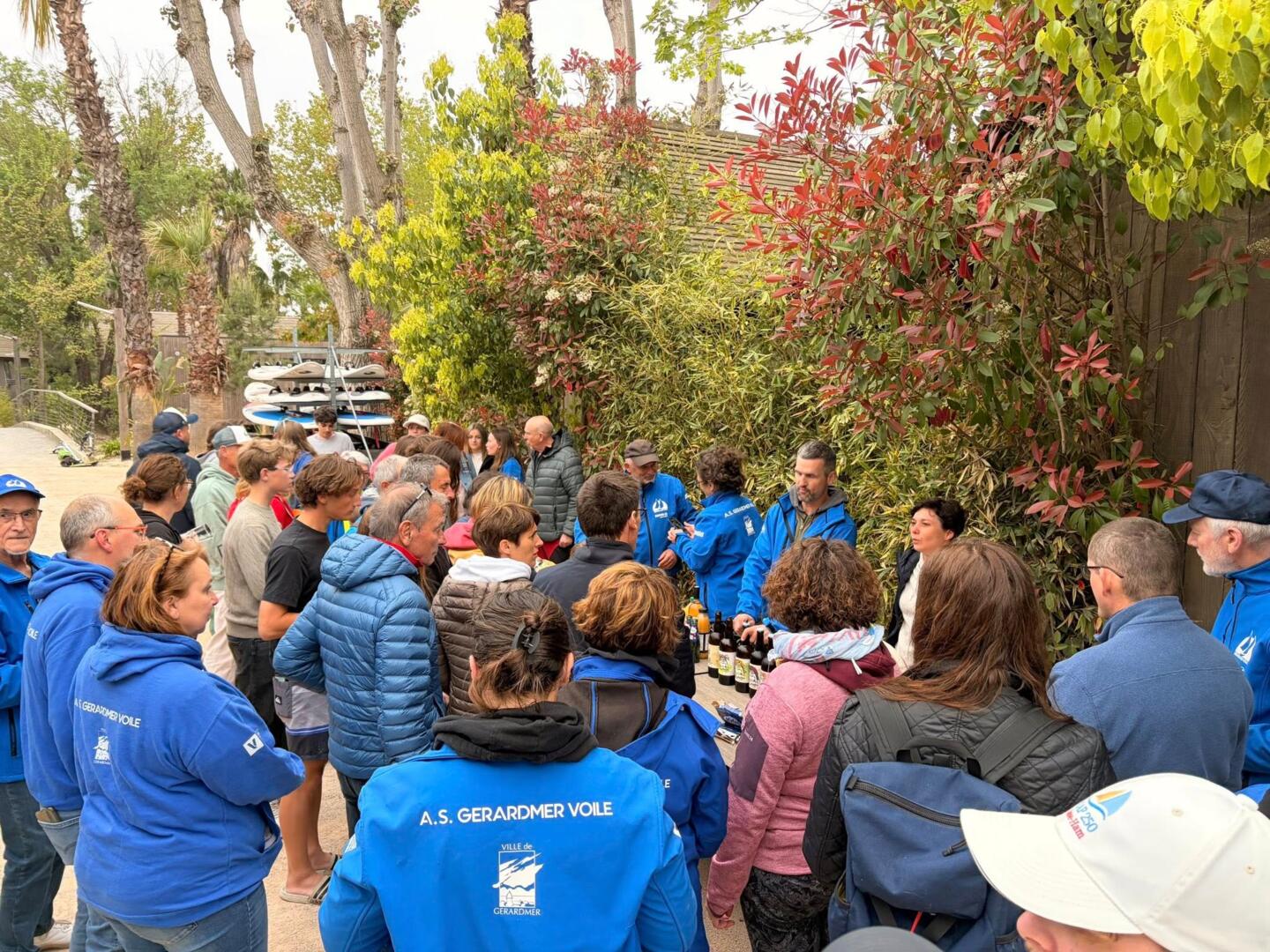Moment de convivialité à Port Grimaud