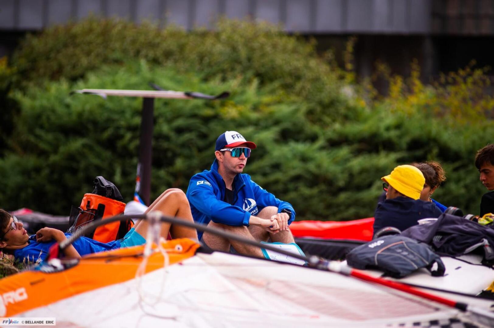 Théo Halluitte, coach de l'équipe du Grand Est sur le Championnat de France Espoirs 2025