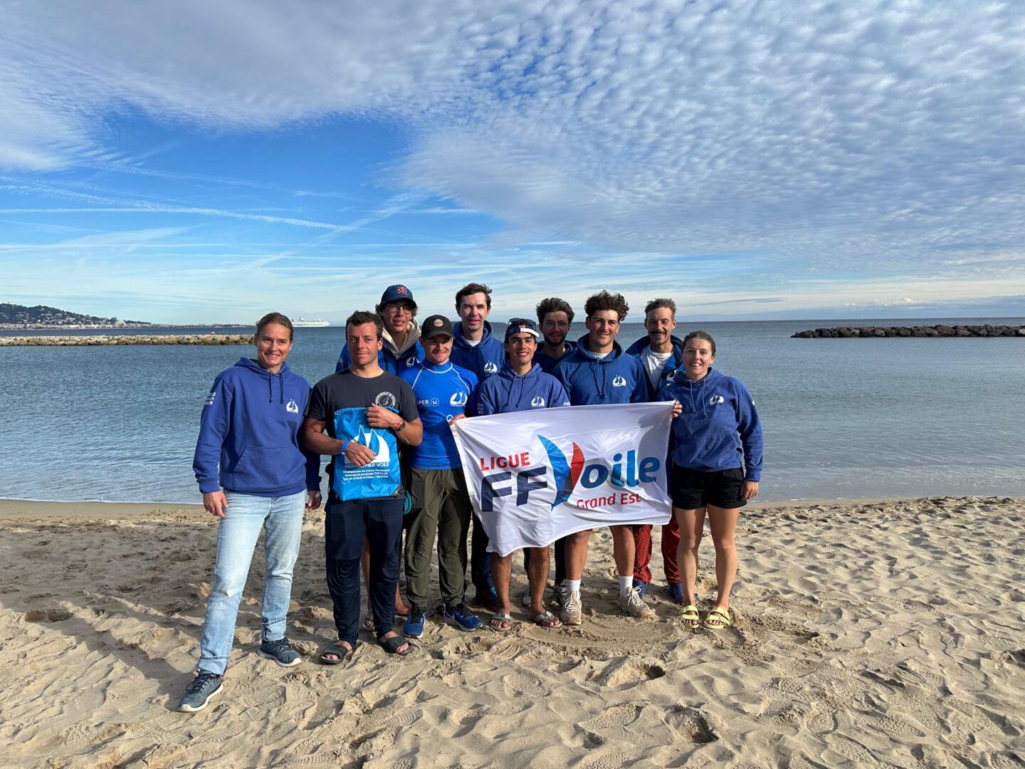 Délégation de l'ASG Voile au Championnat du Monde Raceboard 2025