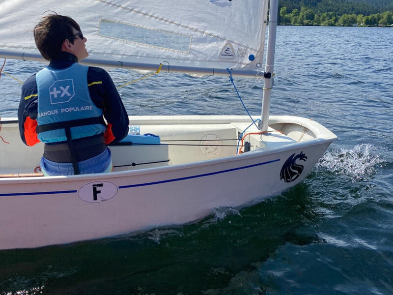 Optimist, stage de Ligue mai 2025 à l'AS Gérardmer