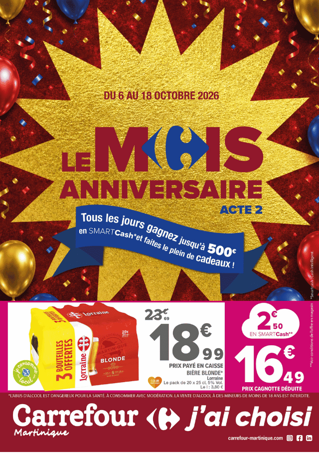 LE MOIS ANNIVERSAIRE ACTE II