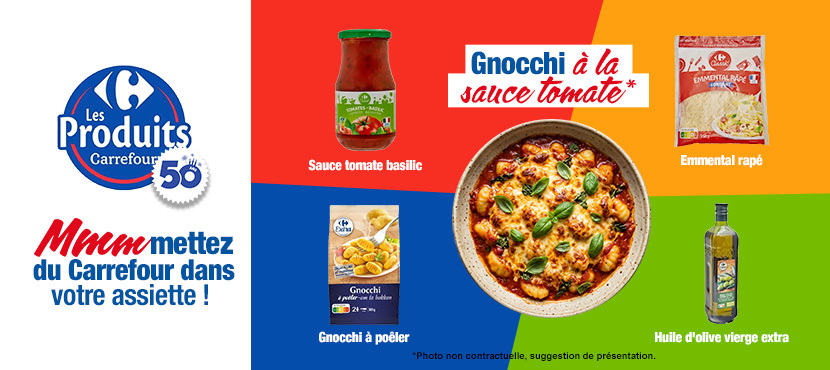METTEZ DU CARREFOUR DANS VOTRE ASSIETTE !