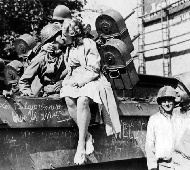 Traces of WWII in Brussels