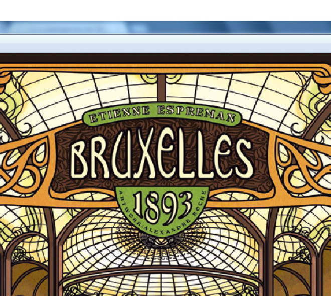 Bruxelles 1893 : de l’Art nouveau au jeu de société