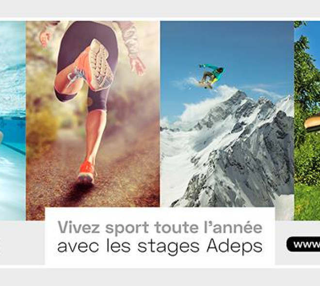 Cet été, trouvez votre stage sportif Adeps sur mesure !