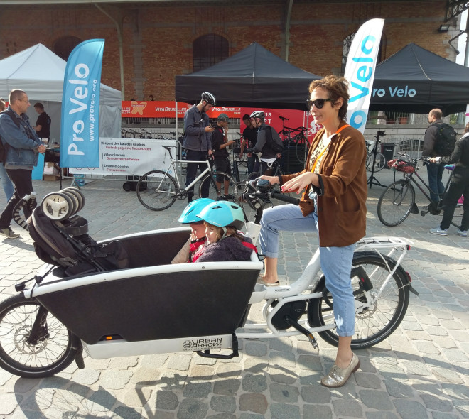 Bike Brussels : les bons plans vélo cargo avec le blog A Mother in the City