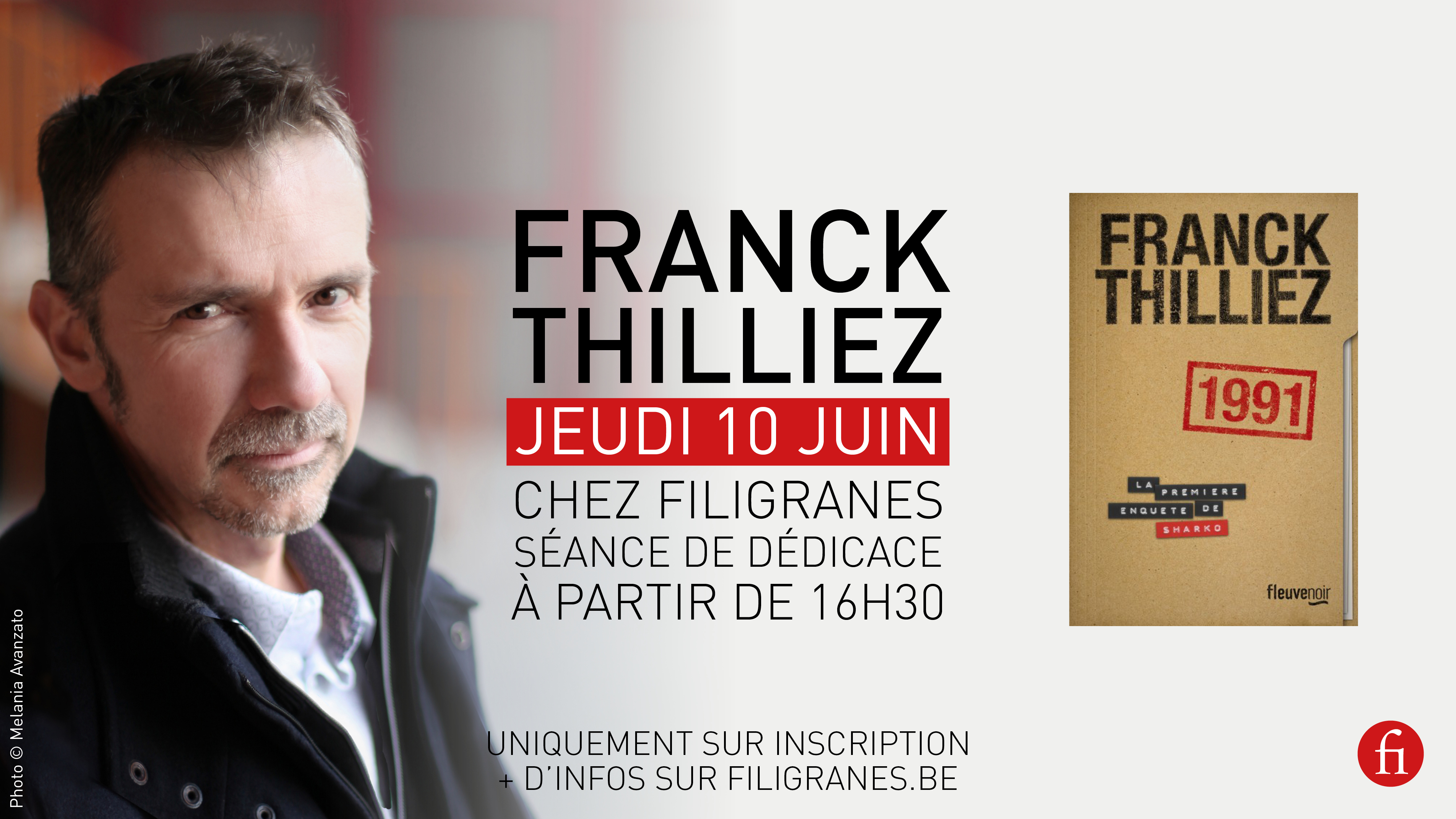 Dédicace Franck Thilliez pour son livre 