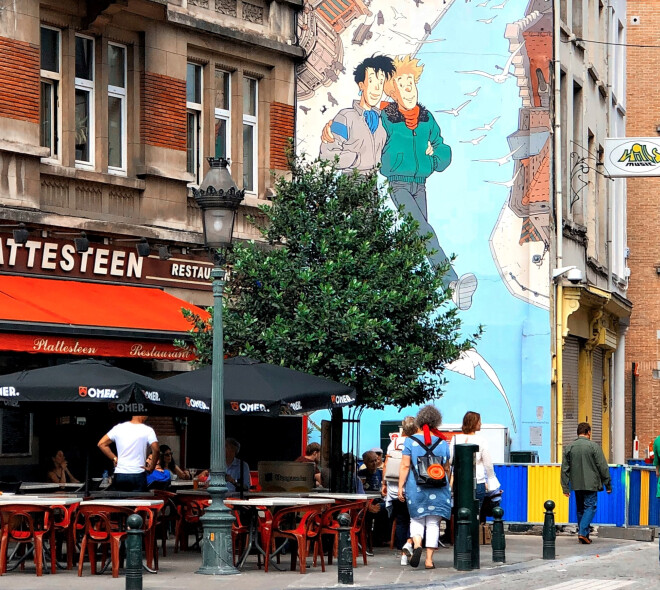 Brussel in stripverhalen