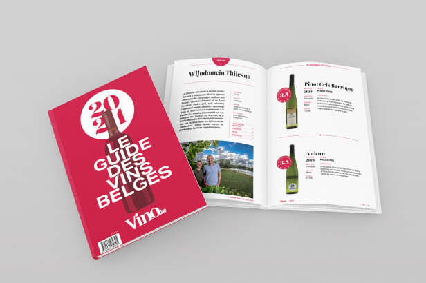 Le Guide des Vins Belges, premier cru !