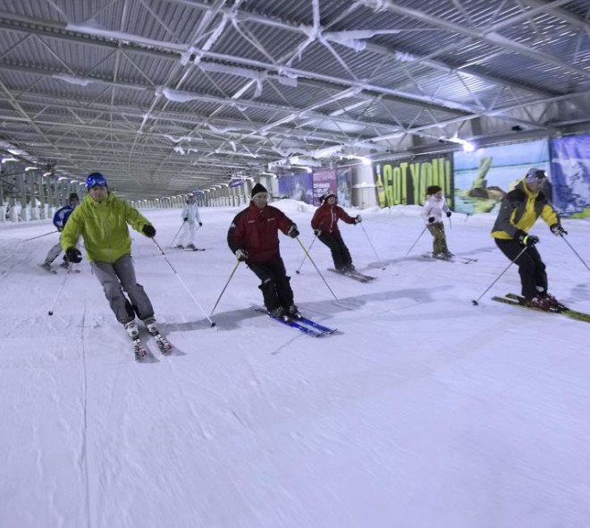 Snowworld, ski indoor