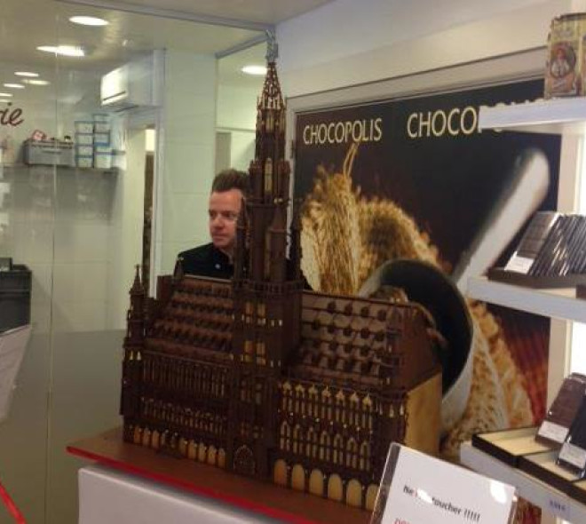 Chocolate Brussels Town Hall