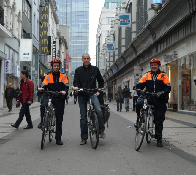 Op stap met de Bikers Brigade van Brussel