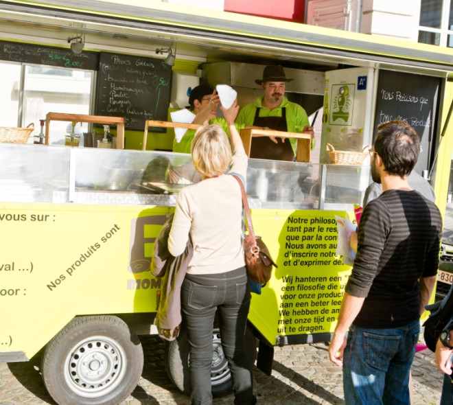 De trend van food trucks in Brussel