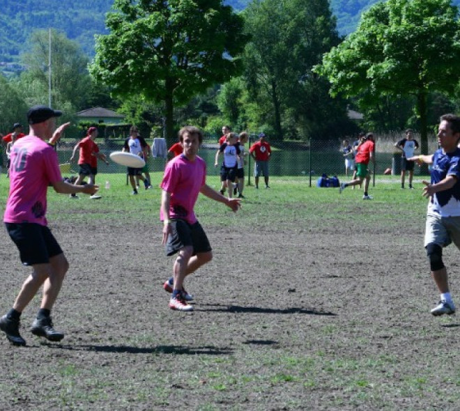 Ultimate frisbee in Brussels