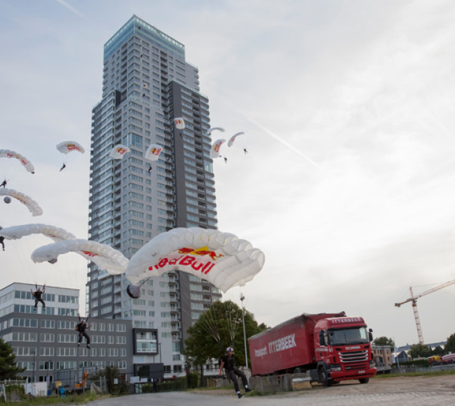Cédric Dumont's big dive @ Tour UP-Site