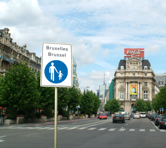 Center of Brussels will be pedestrian in the summer of 2015