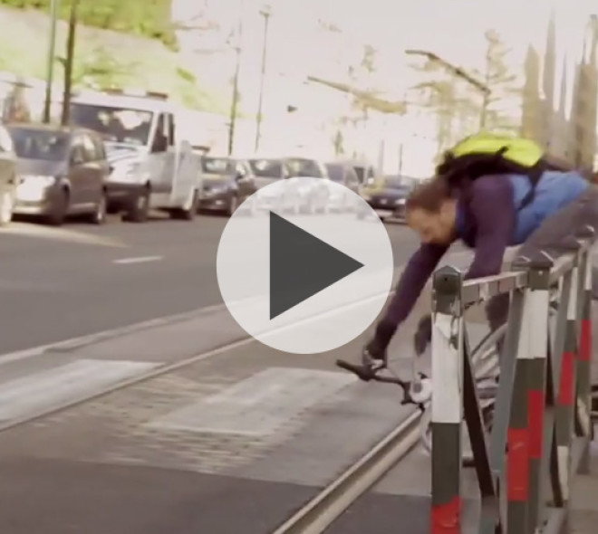 The city adventures of a Brussels cyclist