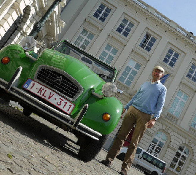 Visitez Bruxelles en Citroën 2CV