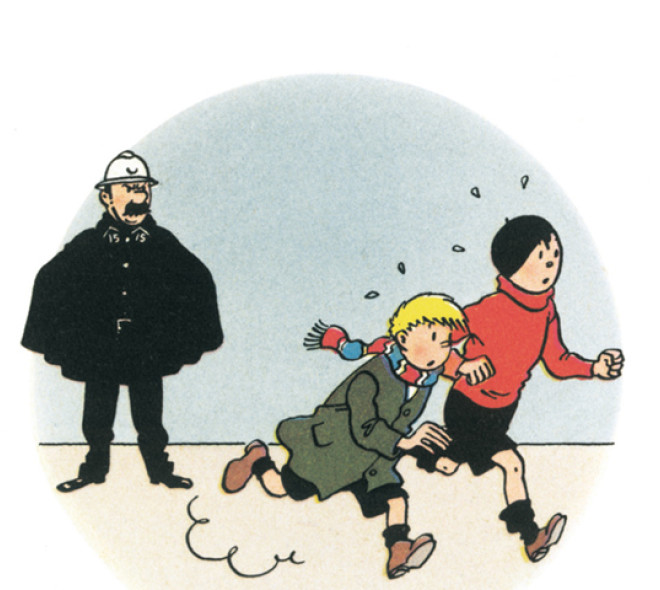 Quick et Flupke, ketjes de Bruxelles