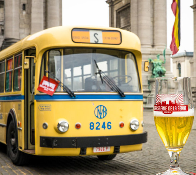 Brussels Beer Bus, deux parcours des bières à Bruxelles