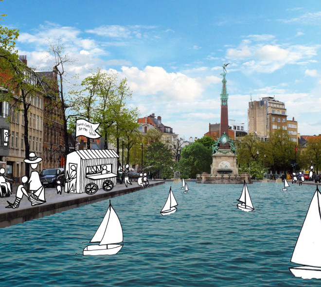 Des bateaux à Sainte-Catherine
