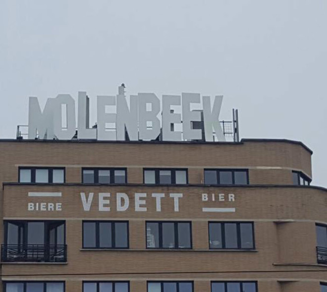 Molenbeek prend des allures d'Hollywood