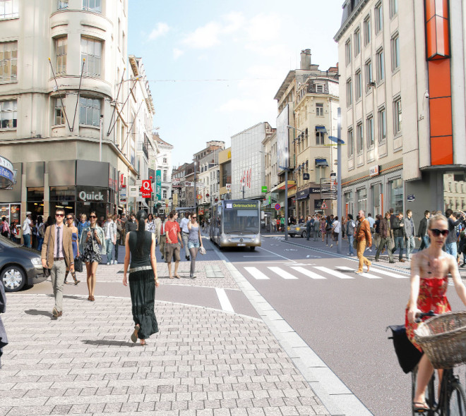 Bientôt un nouvel aménagement pour la Chaussée d'Ixelles