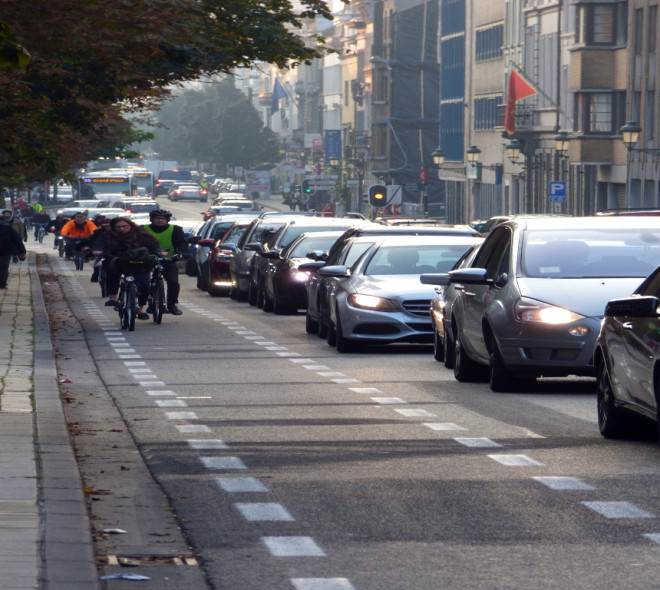 Se déplacer en vélo, le choix de plus en plus de Bruxellois.