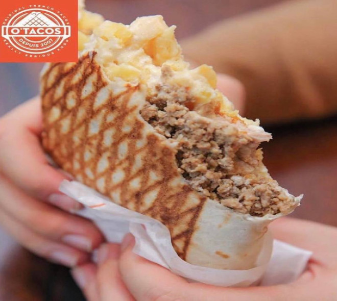 Idées lunch: O'Tacos, temple des Tacos à la française