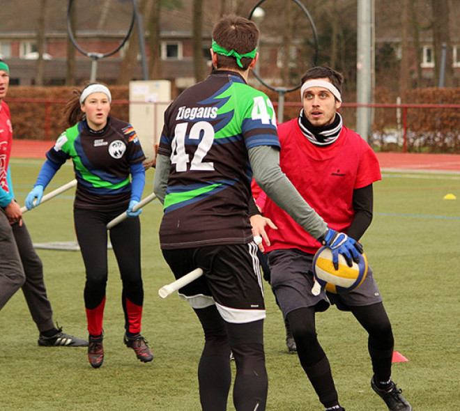 Le Quidditch: nouveau sport à Bruxelles