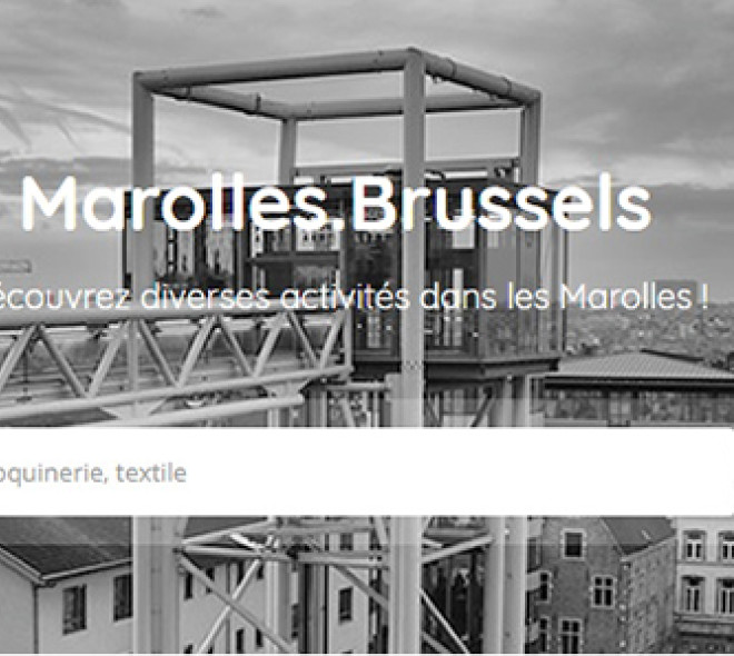 De Marollen-wijk krijgt een facelift op internet