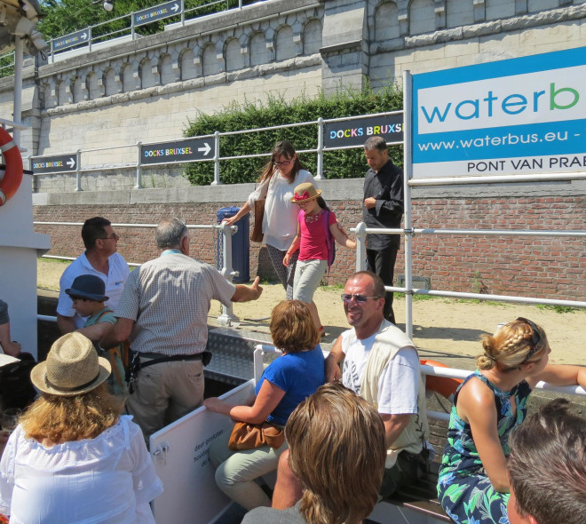 Waterbus : se déplacer à Bruxelles en bateau