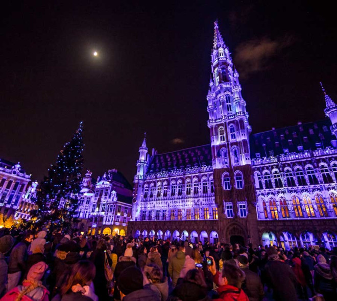 Le folklore de Noël à Bruxelles, tout un décor !