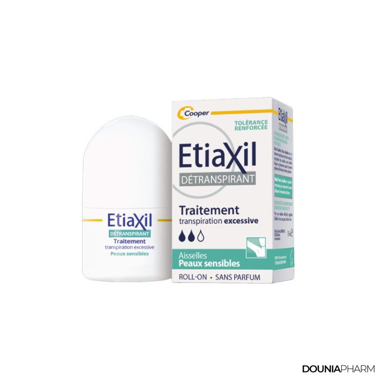 Etiaxil Détranspirant Transpiration Excessive Peau Sensible Rollon