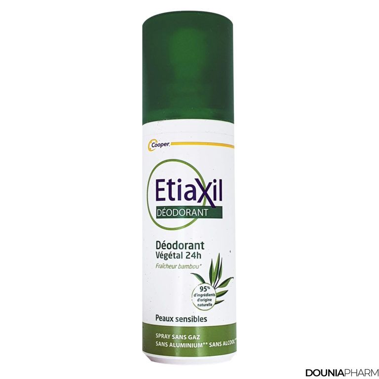 Etiaxil déodorant végétal 24H Peaux Sensible 100ml Douniapharm
