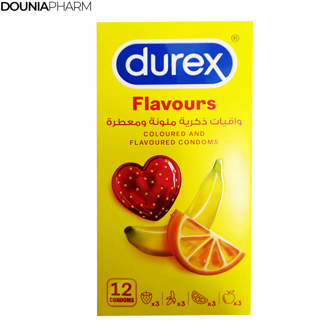 Durex Flavours Condoms, 12 Ct Douniapharm